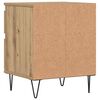 vidaXL Bedside Cabinets 2 pcs Artisan Oak 40x35x50 cm Engineered Wood
