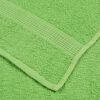 vidaXL Towels "FROGN" 2 pcs Apple Green 100x200 cm 360 gsm