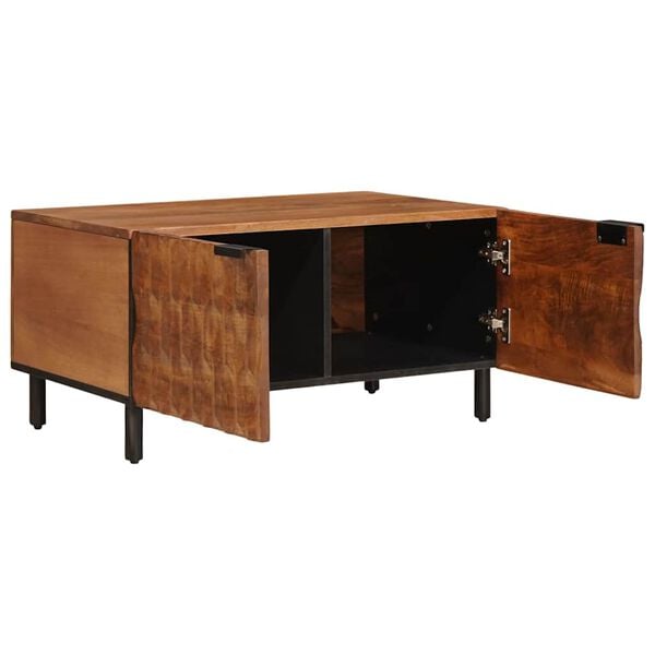 vidaXL Coffee Table Brown 80 x 50 x 40 cm Solid Mango Wood