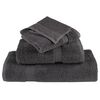 vidaXL Premium Towels "SOLUND" 10 pcs Anthracite 100x200 cm 600 gsm