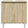vidaXL Bathroom Cabinet Sonoma Oak 58x33x60 cm Engineered Wood