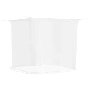 vidaXL Mosquito Net for Bed Rectangular 156 mesh 220 x 100 x 150 cm