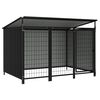 vidaXL Outdoor Dog Kennel 193x133x116 cm