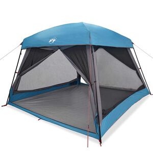 vidaXL Family Tent Cabin 6-Person Blue Waterproof