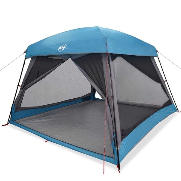 vidaXL Family Tent Cabin 6-Person Blue Waterproof