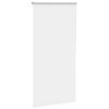vidaXL Roller Blind Blackout White 75x175 cm Fabric Width 70.7 cm Polyester