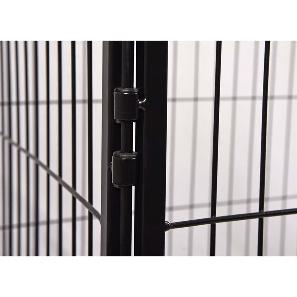 FLAMINGO Dog Kennel Kazan M 109x72x72 cm Black