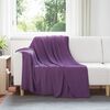vidaXL Throw Blankets 24 pcs Purple 200 x 150 cm Fleece