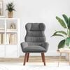vidaXL Armchair Dark Grey 69 x 74 x 93 cm Velvet