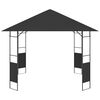 vidaXL Garden Gazebo 3x3 m Anthracite 160 g/m&sup2;