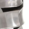 vidaXL Medieval Knight Helmet Antique Replica LARP Silver Steel