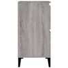 vidaXL Sideboard Grey Sonoma 60x35x70 cm Engineered Wood