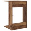 vidaXL Side Table Old Wood 40 x 38 x 62.5 cm Engineered Wood