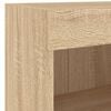 vidaXL 5 Piece TV Wall Units with LED Sonoma Oak Engineered Wood
