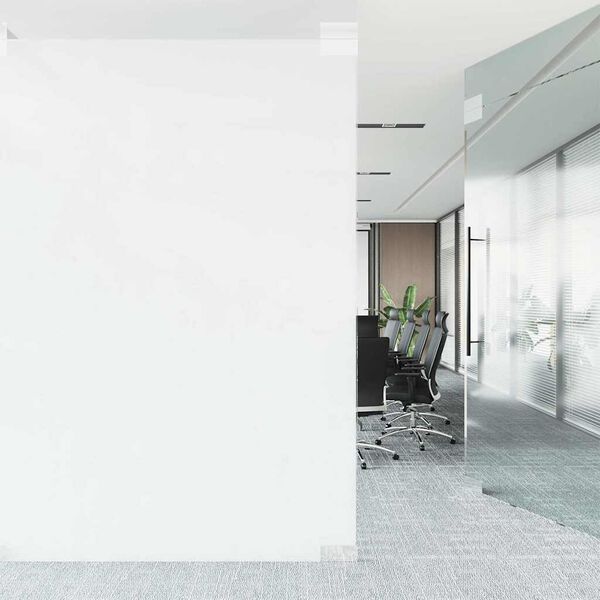 vidaXL Window Films 5 pcs Static Frosted White PVC