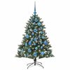 vidaXL Artificial Christmas Tree with 150 LEDs with Stand Green 120 cm