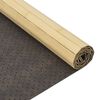 vidaXL Rug Square Light Nature 100x100 cm Bamboo