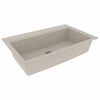 vidaXL Kitchen Sink Beige 79 x 50 x 31 cm Granite