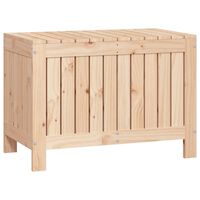vidaXL Garden Storage Box 76x42.5x54 cm Solid Wood Pine