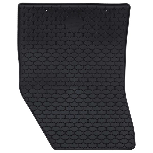 vidaXL Car Mat 4 pcs Black suitable for Renault MEGANE 2016- Rubber