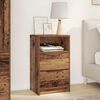 vidaXL Bedside Table Old Wood 40 x 30 x 467 cm Engineered Wood