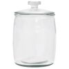 vidaXL Storage Glass Jars with Lid 4 pcs 8000 ml