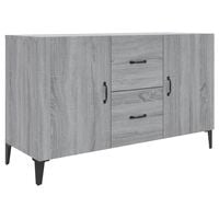 vidaXL Sideboard Grey Sonoma 100x36x60 cm Engineered Wood