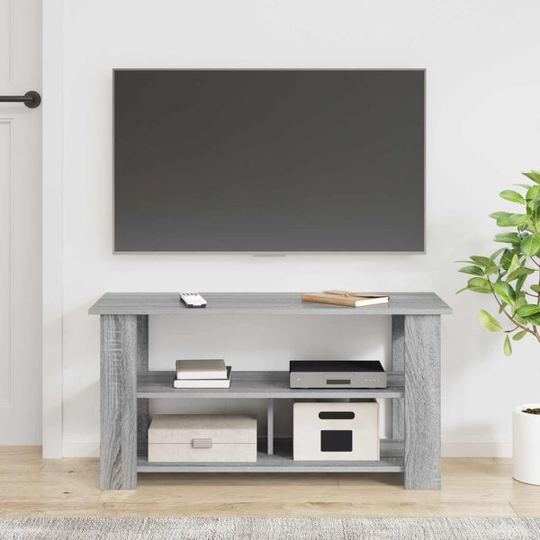 vidaXL TV stand Grey Sonoma 100 x 40 x 50 cm