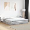 vidaXL Bed Frame without Mattress Concrete Grey 160x200 cm