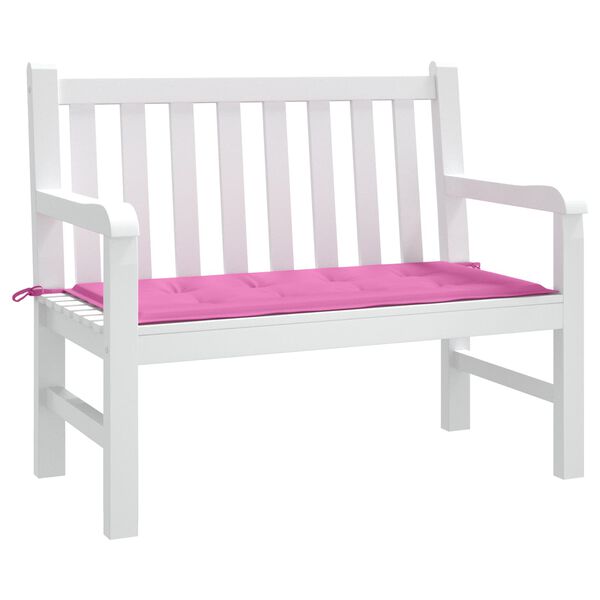 vidaXL Garden Bench Cushion Pink 120 x 50 x 4 cm Oxford fabric