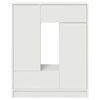 vidaXL Sideboard with Drawers and Doors White 73x31x90 cm