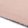 vidaXL Rug 80x150 cm Faux Rabbit Pelt Old Pink
