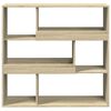 vidaXL Room Divider Sonoma Oak 100x33x94.5 cm Engineered Wood