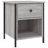 vidaXL Bedside Cabinets 2 pcs Grey Sonoma 40x42x50 cm Engineered Wood