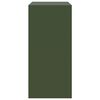 vidaXL Sideboard Olive Green 67x39x83 cm Steel