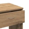 vidaXL Desk Artisian Oak 80x40x75 cm Engineered Wood