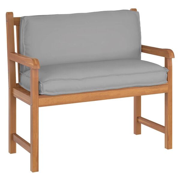 vidaXL Cushion Grey 120 x 40 x 12 cm Oxford Fabric