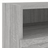 vidaXL TV Wall Cabinet Grey Sonoma 40x30x30 cm Engineered Wood
