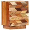 vidaXL Bedside Cabinet | Varied wood tones | Solid reclaimed wood | Medium