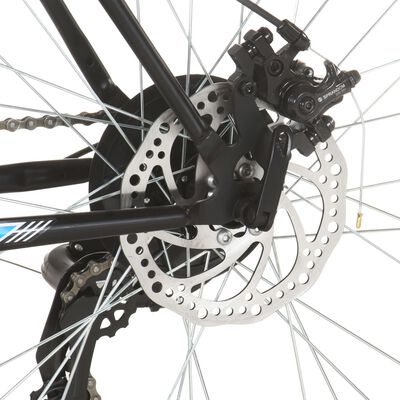 vidaXL Mountain Bike 21 Speed 29 inch Wheel 48 cm Frame Black