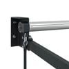 vidaXL Retractable Awning Manual Anthracite 500 x 300 cm Aluminium