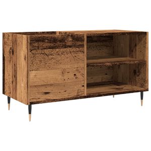 vidaXL Record Cabinet Old Wood 84,5x38x48 cm Engineered Wood