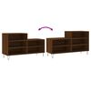 vidaXL Shoe Cabinet Brown Oak 102x36x60 cm Engineered Wood
