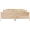 vidaXL Bed Frame without Mattress 180x200 cm Super King Solid Wood Pine