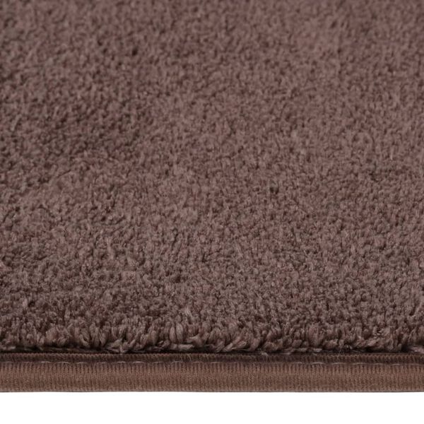 vidaXL Teddy Rug Taupe 170x120 cm