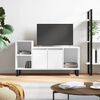 vidaXL TV Cabinet White 100x35x55 cm Engineered Wood