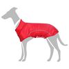 vidaXL Dog Raincoat with Reflective Strips Polyester Red L