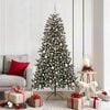 vidaXL Artificial Christmas Tree with 300 LEDs with Stand Green 180 cm