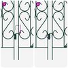 vidaXL Garden Fence Trellis Green 308.5 x 54.5 x 0.3 cm