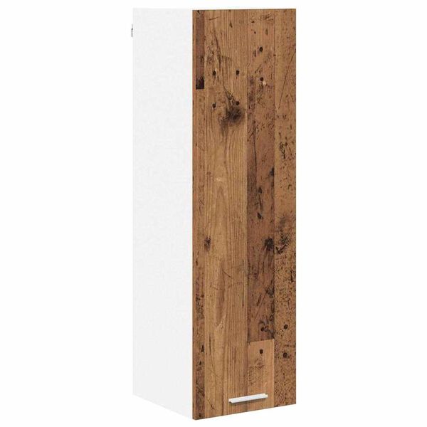 vidaXL Hanging Cabinet Old Wood 30 x 31 x 100 cm Engineered Wood
